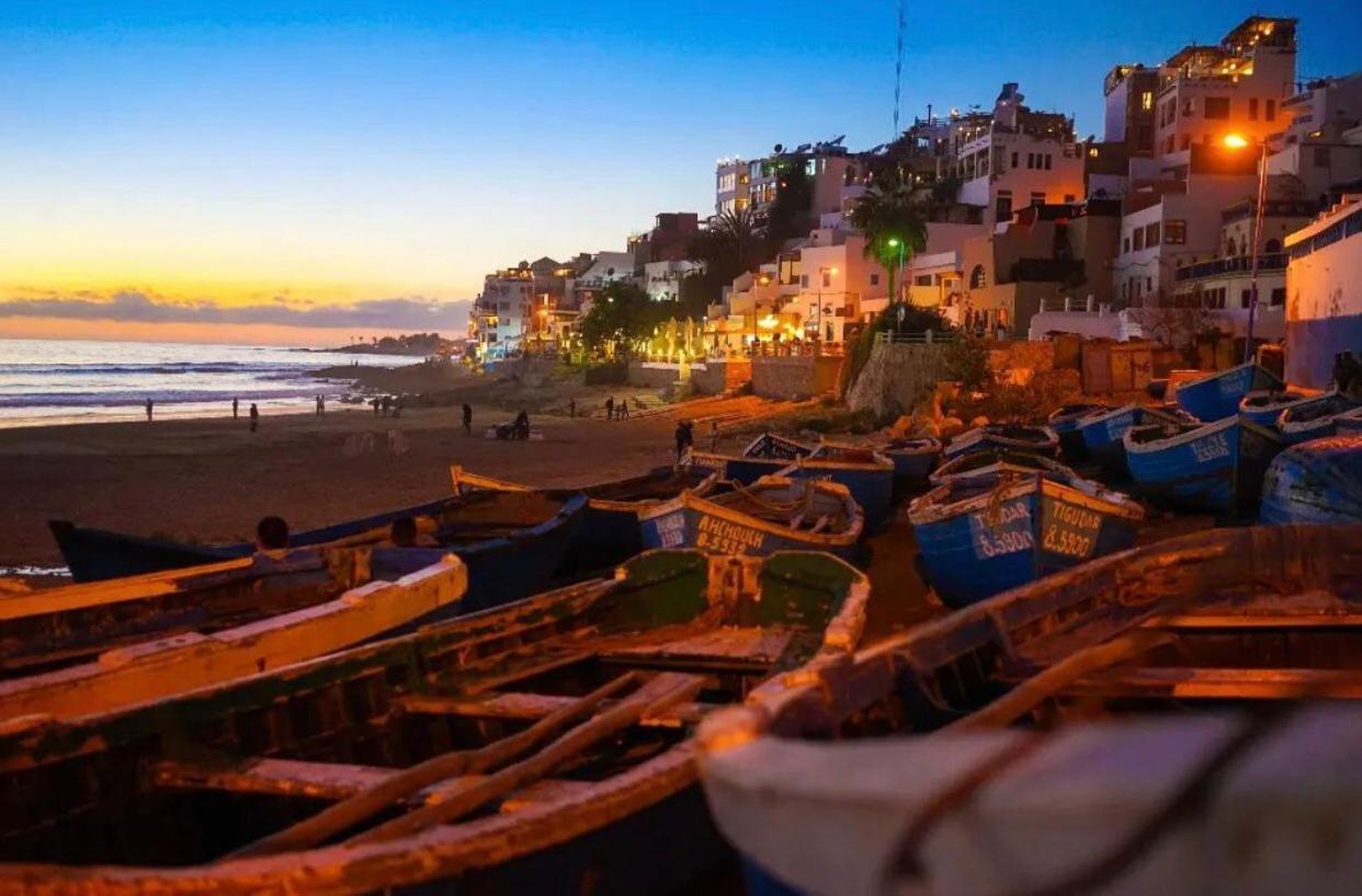 Tafoukt Surf Hostel Taghazout Exterior foto